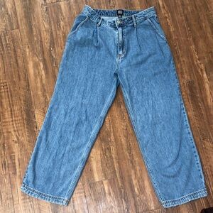 BDG Pleated Blue Jeans